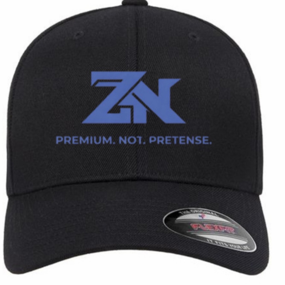 Flex fit Midnight Blue Logo Hat